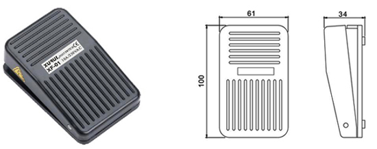 220v foot switch