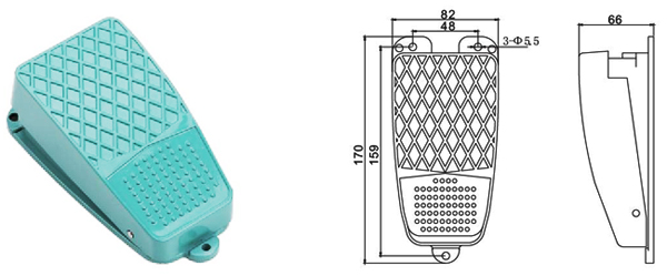 110v foot switch